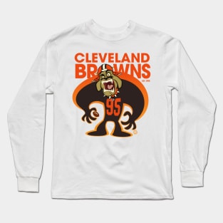 Cleveland Browns BullDawg Whoosh 95 Long Sleeve T-Shirt